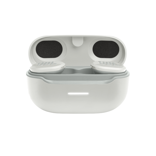 JBL Endurance Race TWS - White - Waterproof true wireless active sport earbuds - Detailshot 2 image number null